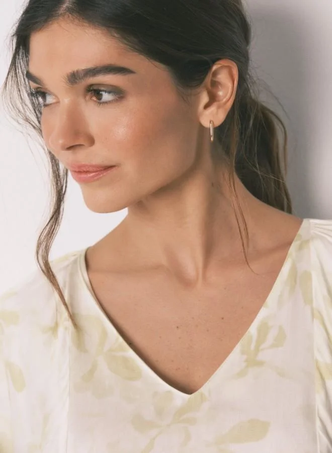 women'secret  Long printed nightgown with wide sleeves for Women | Best Price UAE